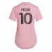 Cheap Inter Miami Lionel Messi #10 Home Football Shirt Women 2023-24 Short Sleeve